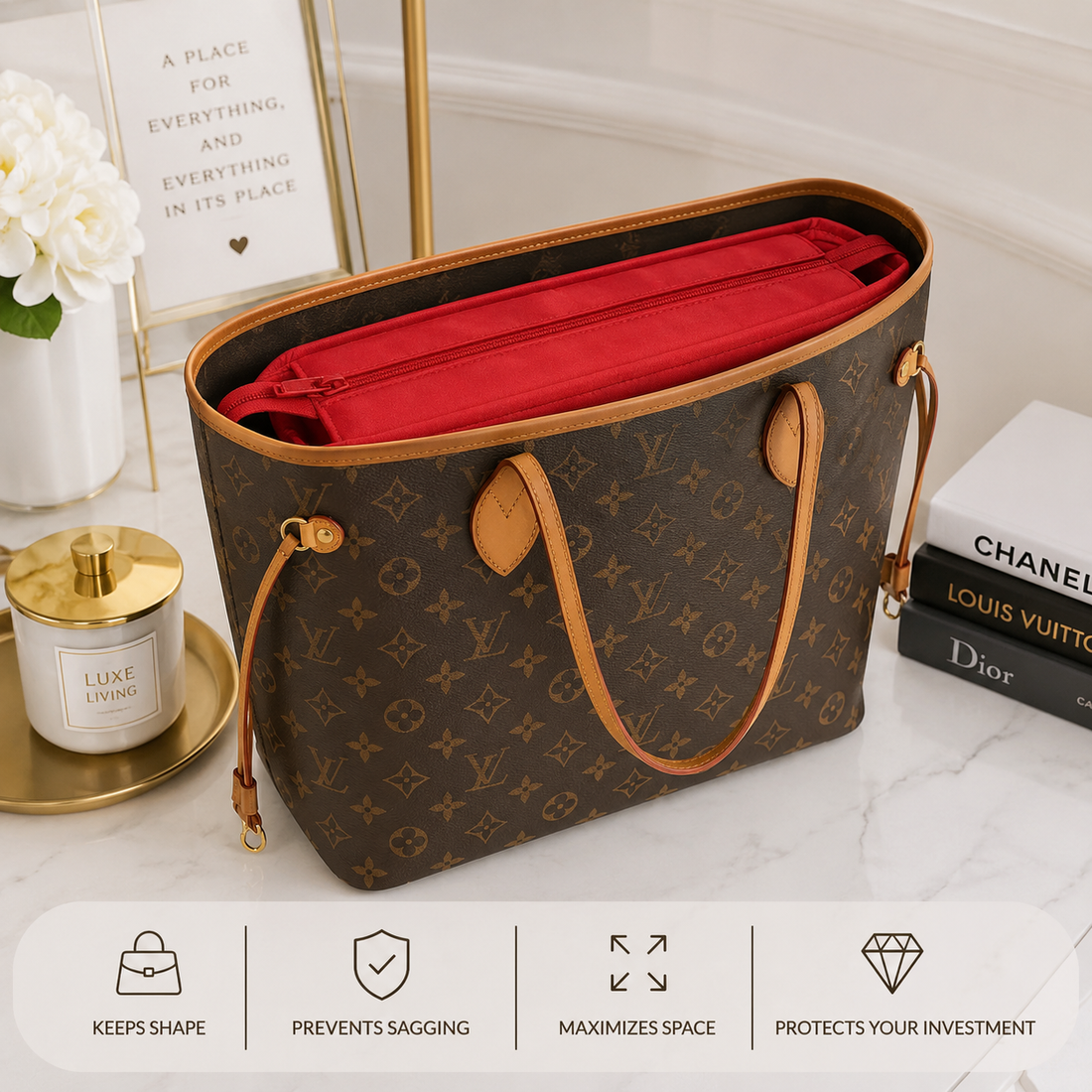 How to Prevent Your Designer Handbag from Sagging