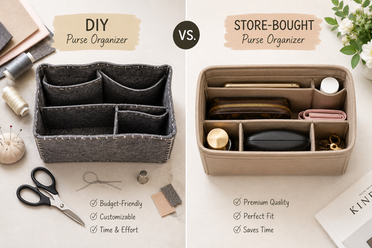DIY vs. Store-Bought Purse Organizer Inserts