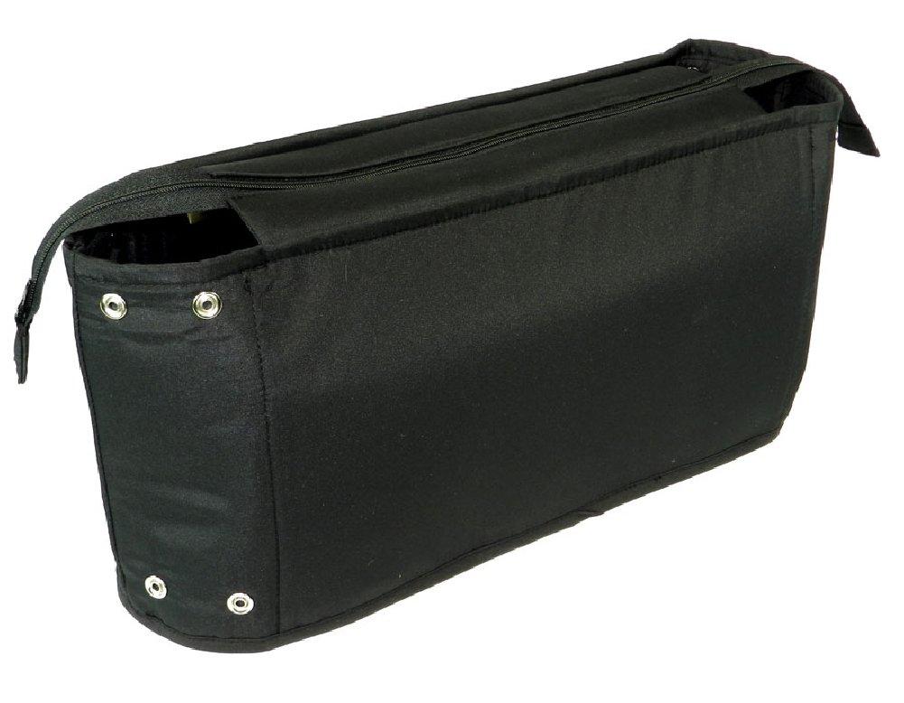 Lckaey Purse Organizer Insert for Chanel 19 Maxi bag Organizer with Side  Zipper Pocket black 1016 33 * 9 * 20cm